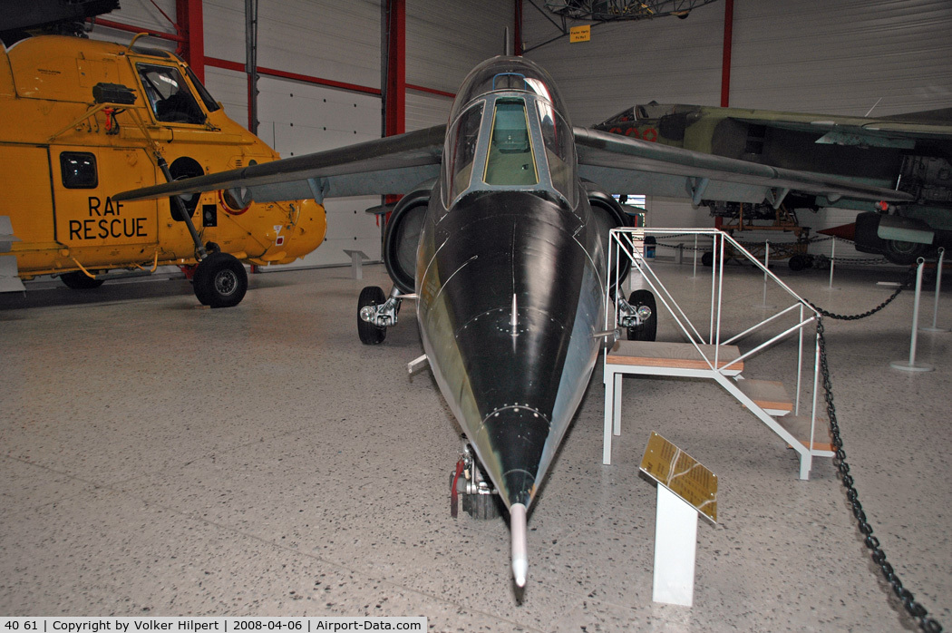 40 61, Dassault-Dornier Alpha Jet A C/N 0061, at Museum Hermeskeil, Germany
