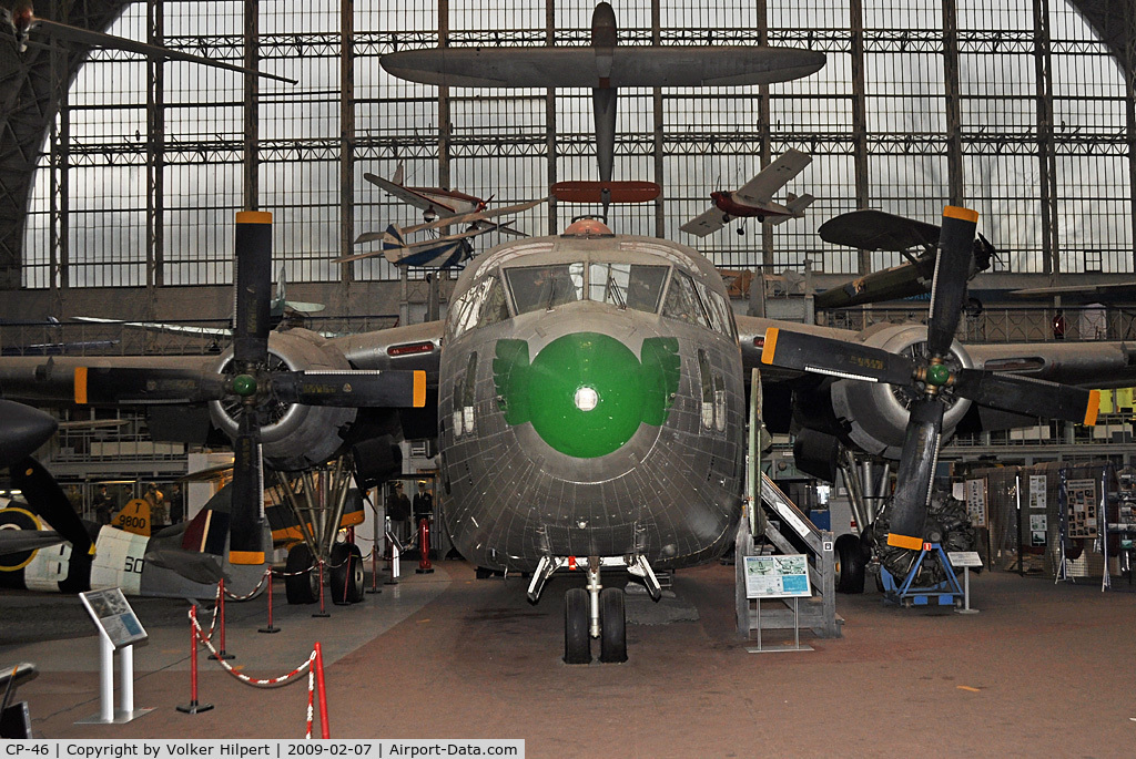 CP-46, 1953 Fairchild C-119G Flying Boxcar C/N 254, at Museum Brussels, Belgium