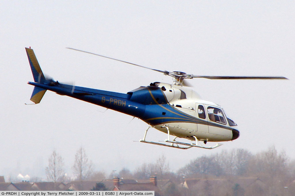 G-PRDH, 1987 Aerospatiale AS-355F-2 Ecureuil 2 C/N 5367, AS355F2 c/n 5367 at Gloucestershire Airport