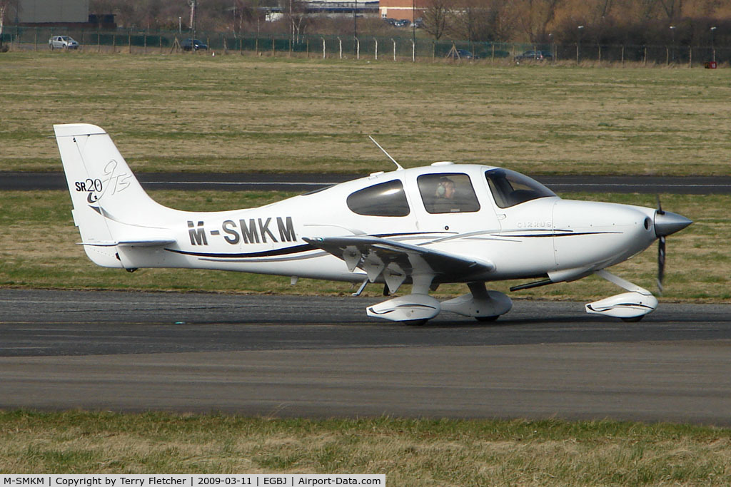 M-SMKM, 2006 Cirrus SR20 GTS C/N 1662, Cirrus SR22 at Gloucestershire Airport