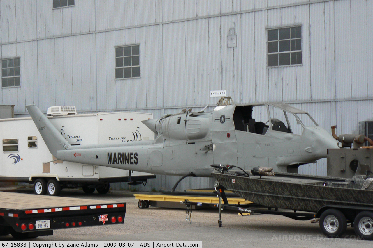 67-15833, 1967 Bell AH-1F Cobra C/N 20497, At Dallas Addison