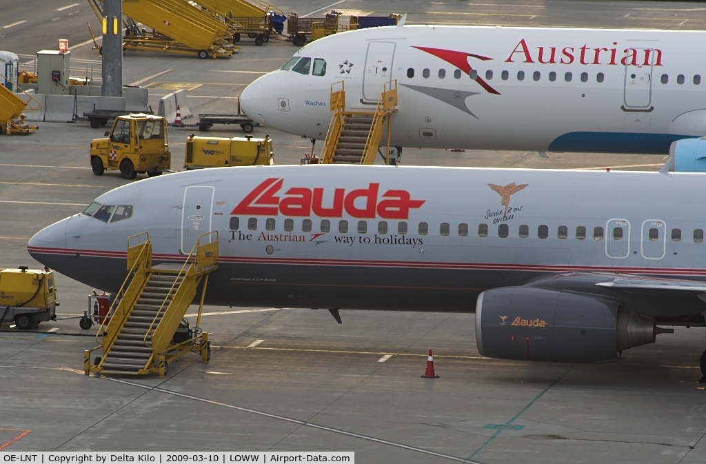 OE-LNT, 2006 Boeing 737-8Z9 C/N 33834, LAUDA  Boeing 737-8Z9W