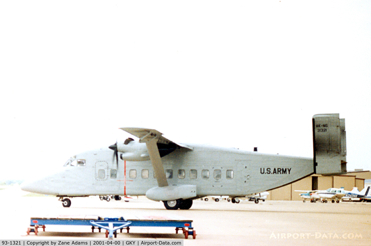 93-1321, 1993 Short C-23B Sherpa C/N SH3405, US Army - Arkansas National Guard C-23B Shepar (Formerly N413SA)