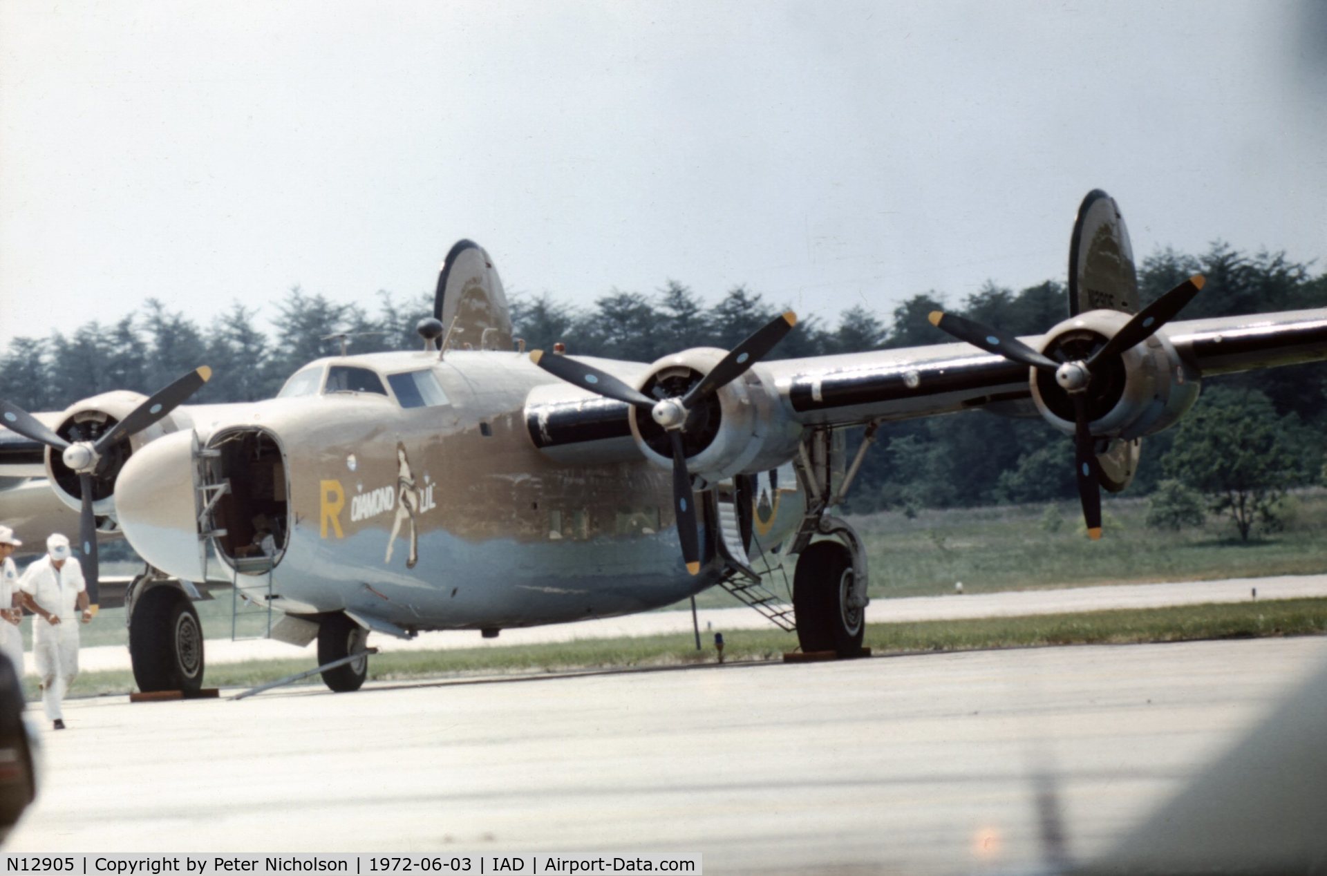 N12905, 1940 Consolidated Vultee RLB30 (B-24) C/N 18, The Confederate Air Force flew their 
