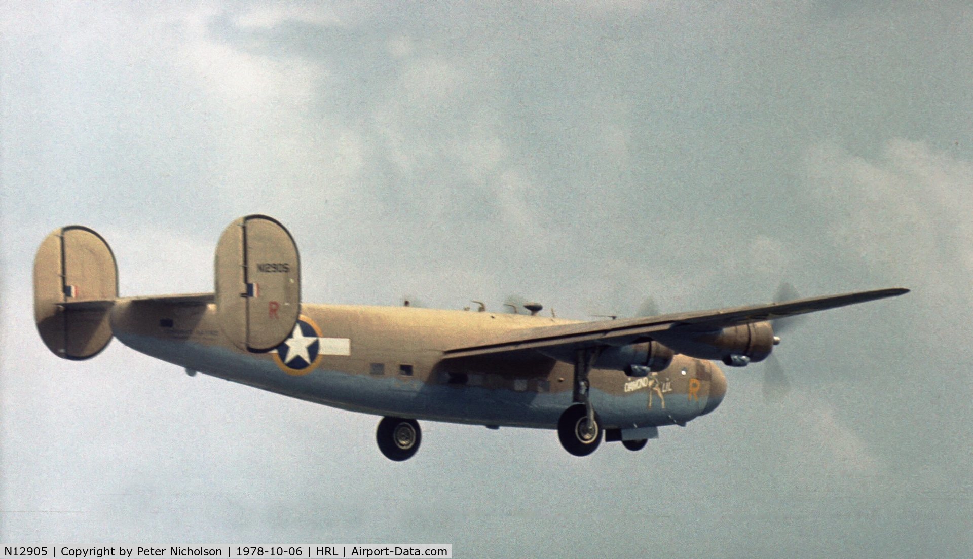 N12905, 1940 Consolidated Vultee RLB30 (B-24) C/N 18, 