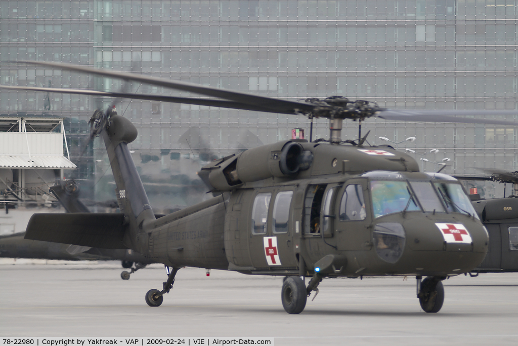 78-22980, 1978 Sikorsky UH-60A Black Hawk C/N 70043, USAF Blackhawk