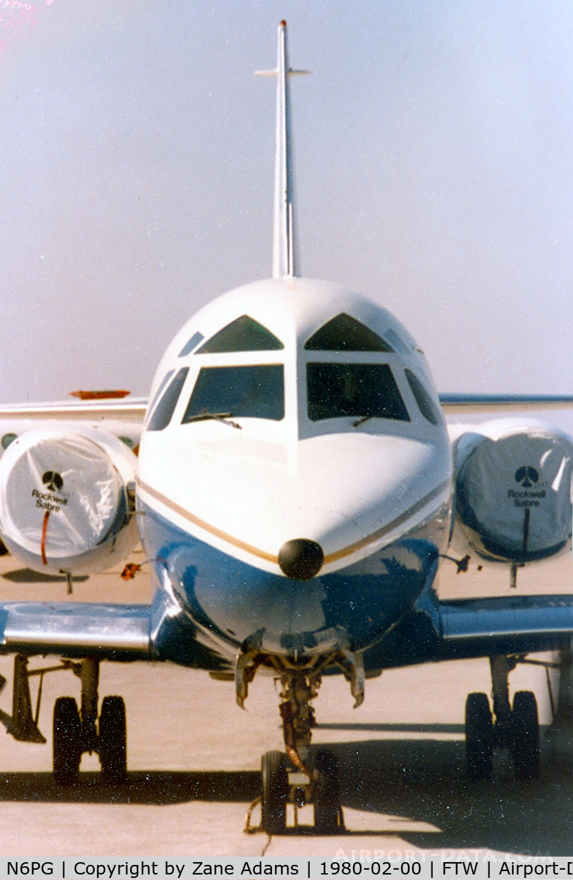 N6PG, North American NA-265-60 Sabreliner C/N 306-44, Sabreliner at Meacham Field