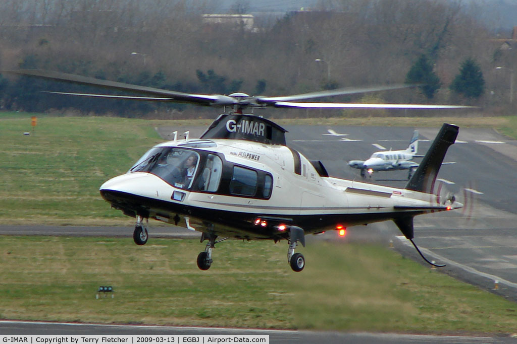G-IMAR, 2007 Agusta A-109E Power C/N 11703, Agusta A109E at Staverton