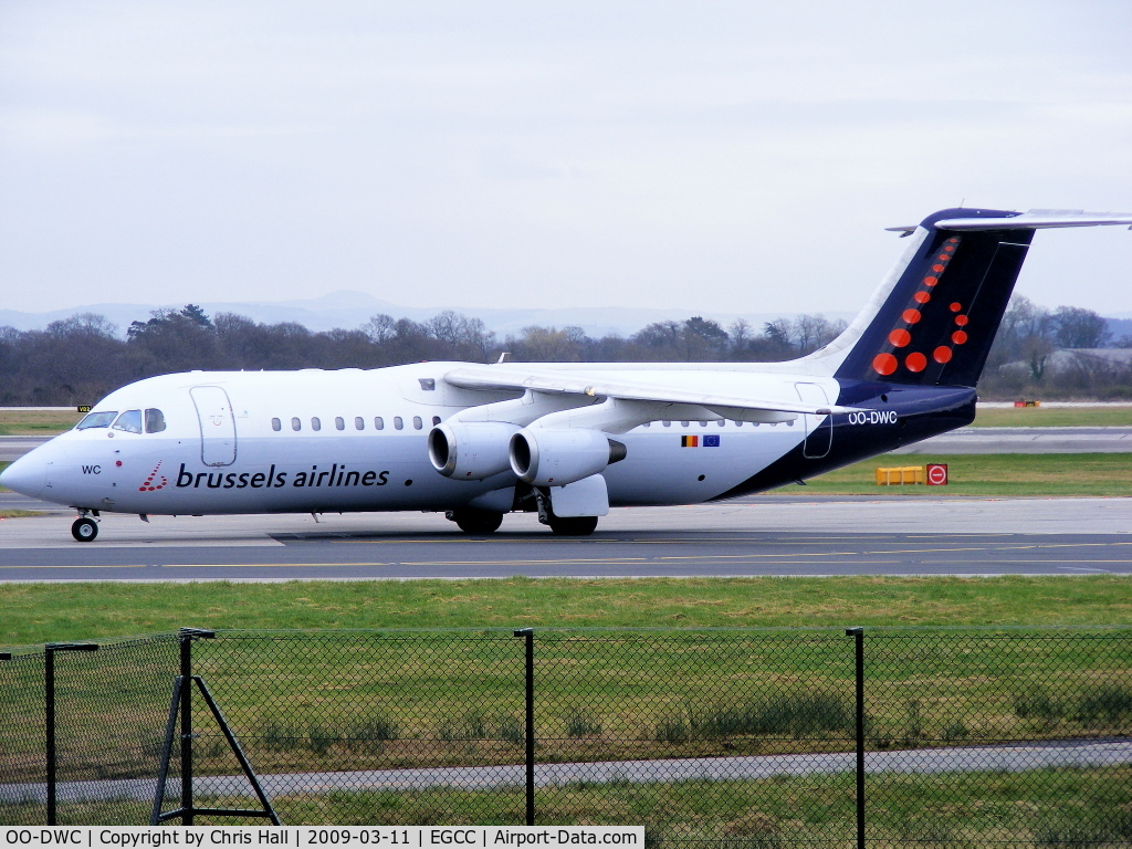 OO-DWC, 1998 British Aerospace Avro 146-RJ100 C/N E3322, Brussels Airlines