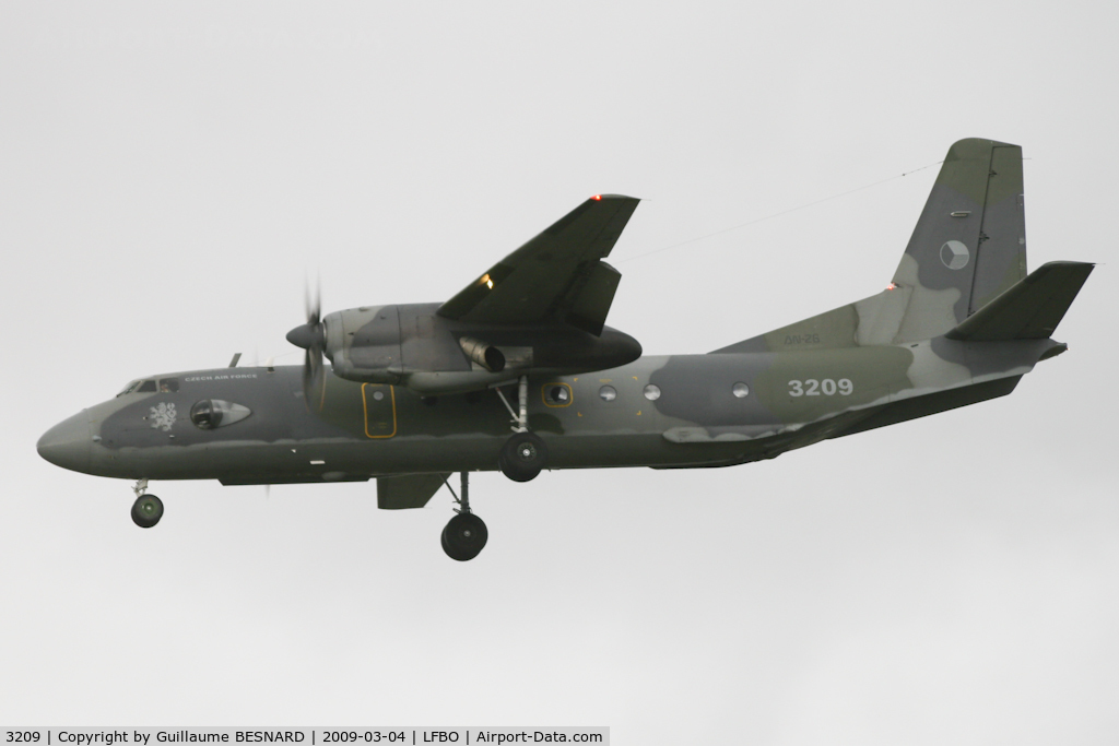 3209, 1983 Antonov An-26 C/N 13209, Exceptionnal visitor in Toulouse !