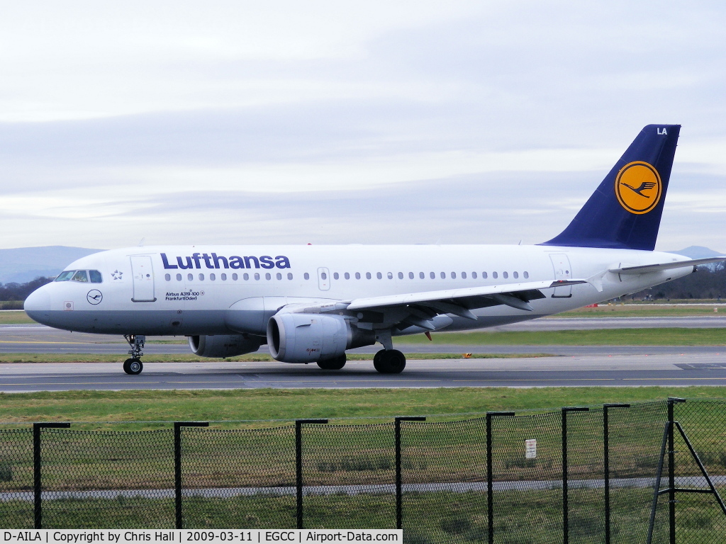 D-AILA, 1996 Airbus A319-114 C/N 609, Lufthansa