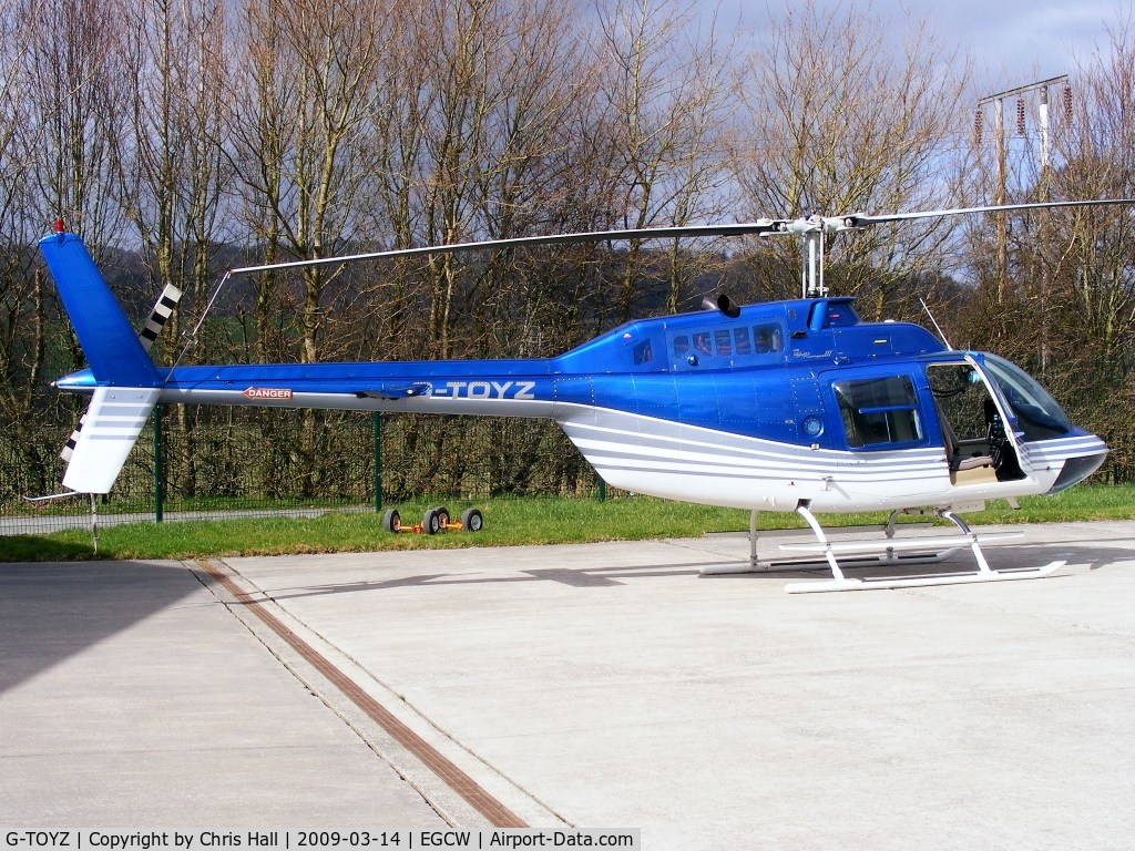 G-TOYZ, 1986 Bell 206B JetRanger III C/N 3949, POTTER AVIATION LTD