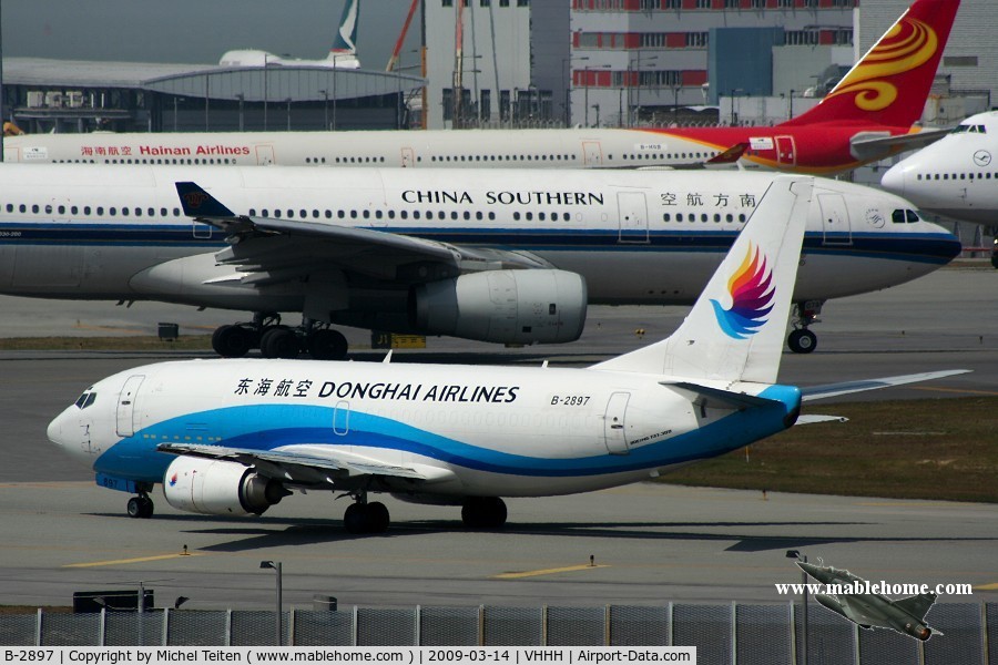 B-2897, 1991 Boeing 737-3Y0 C/N 24902, Donghai Airlines