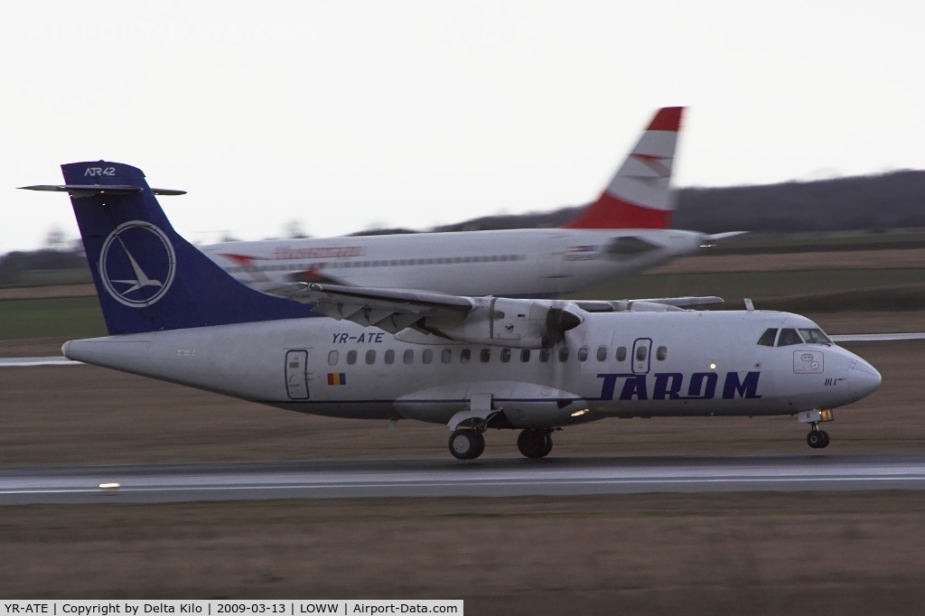 YR-ATE, 1998 ATR 42-500 C/N 596, TAROM  ATR42-500  cn596