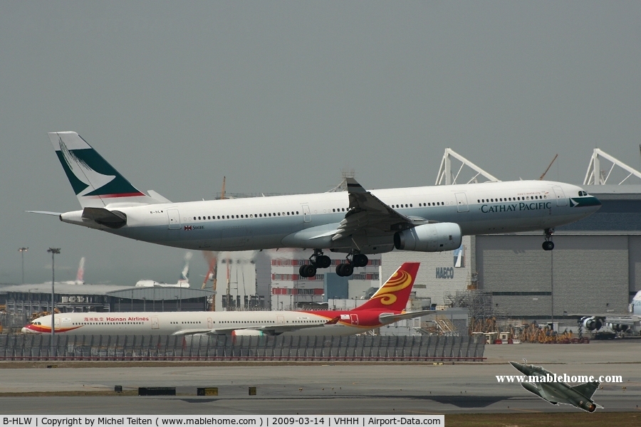 B-HLW, 2003 Airbus A330-343 C/N 565, Cathay Pacific