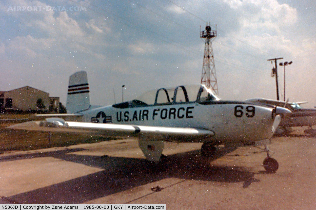 N536JD, 1953 Beech A45 C/N Not found N536JD, At Arlington Municipal