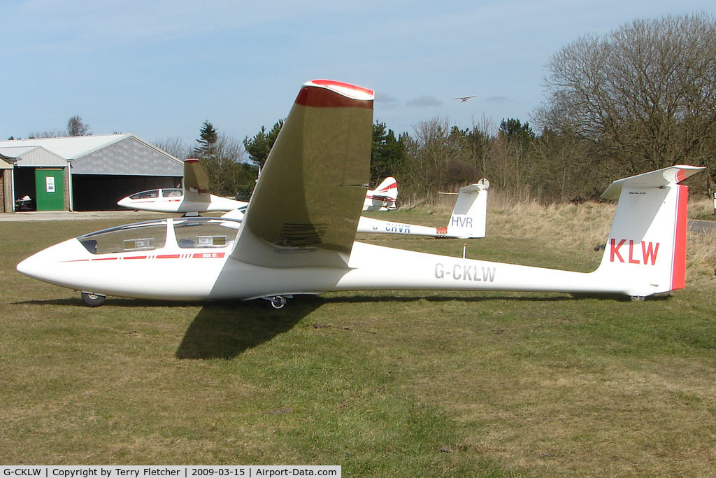 G-CKLW, 2005 Schleicher ASK-21 C/N 21799, Glider at Sutton Bank
