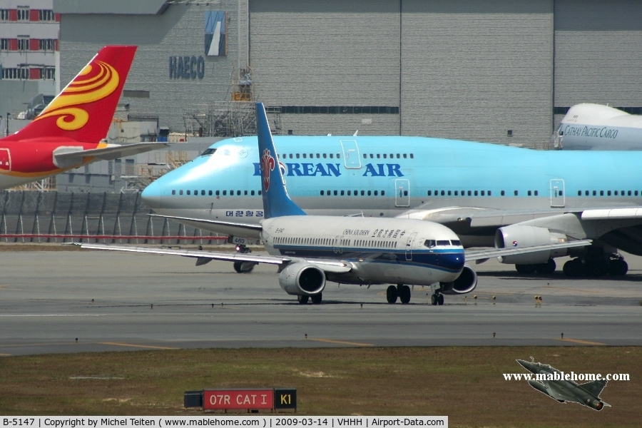 B-5147, 2006 Boeing 737-81B C/N 30697, China Southern Airlines