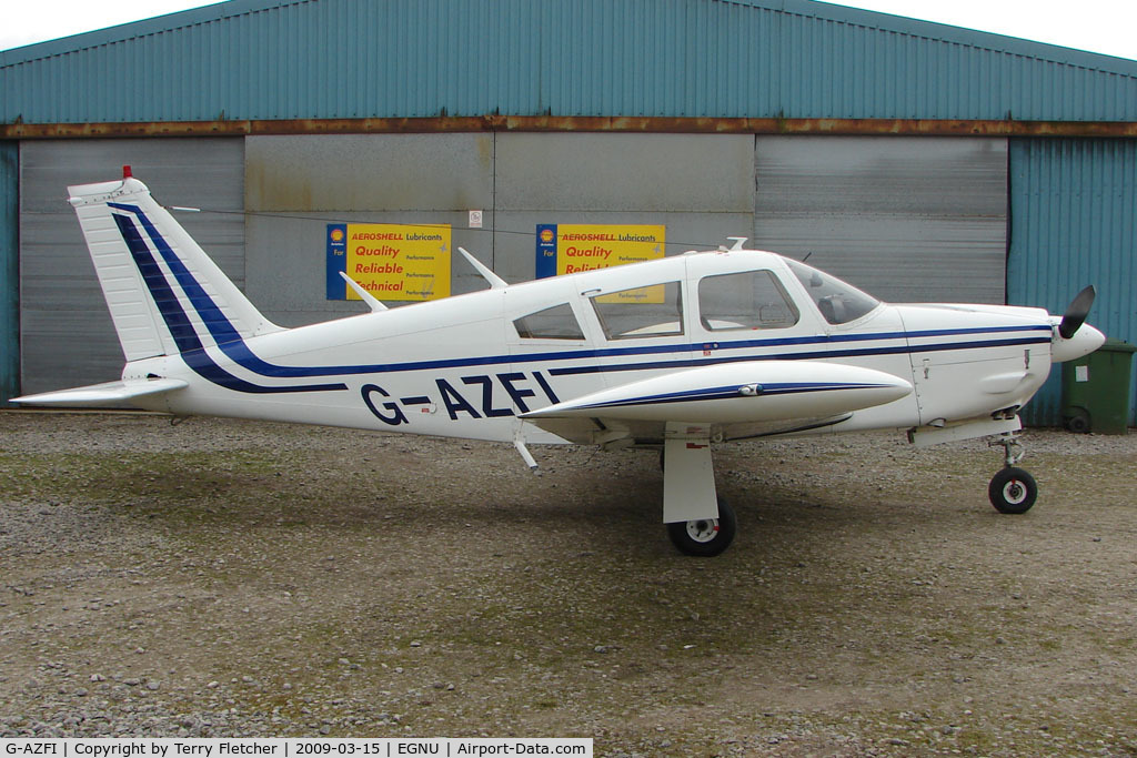 G-AZFI, 1971 Piper PA-28R-200 Cherokee Arrow C/N 28R-7135160, Piper PA-28R-200 at Full Sutton