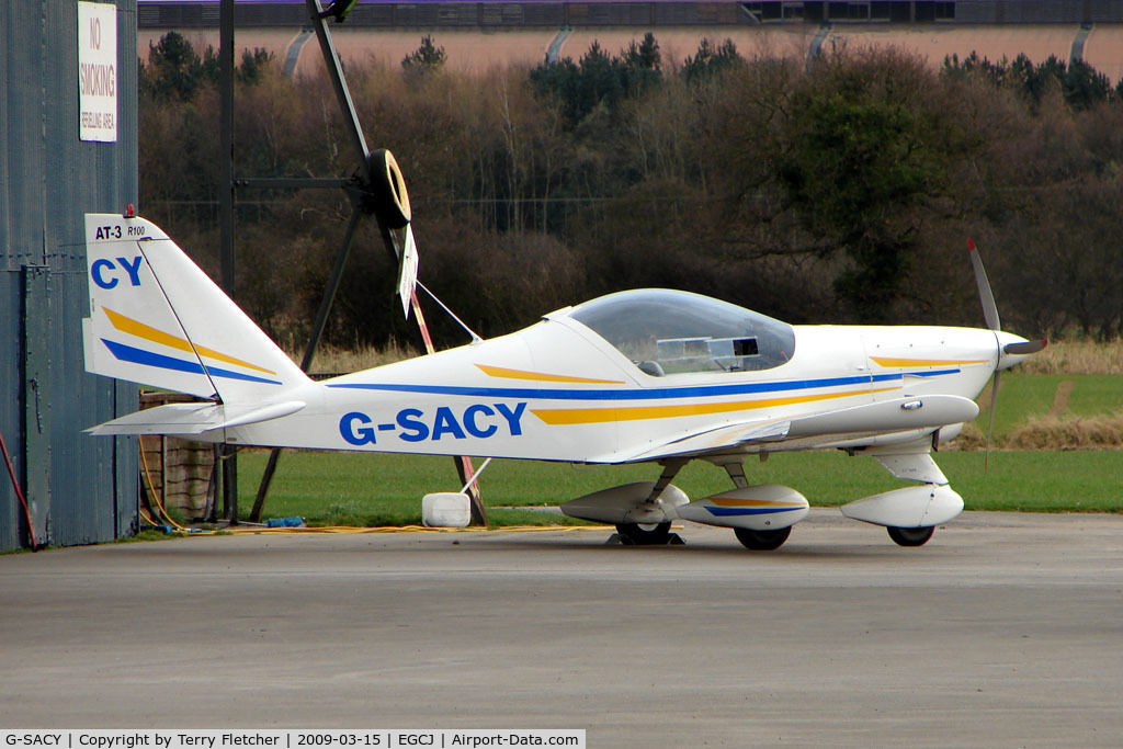 G-SACY, 2007 Aero AT-3 R100 C/N AT3-029, Aero AT3 at Sherburn