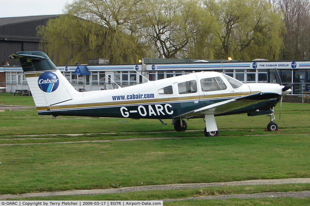 G-OARC, 1979 Piper PA-28RT-201 Arrow IV C/N 28R-7918009, Cabair Piper at Elstree