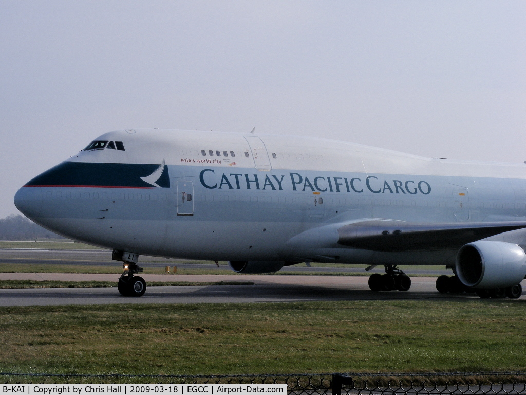 B-KAI, 1994 Boeing 747-412 C/N 27217, Cathay Pacific Cargo