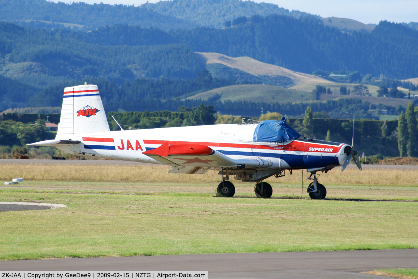 ZK-JAA, NZ Aerospace FU24-954 C/N 259, At Tauranga Airport