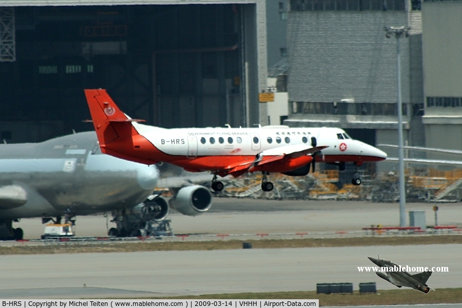 B-HRS, 1997 British Aerospace Jetstream 41MPA C/N 41102, Hong Kong Government Flying Service