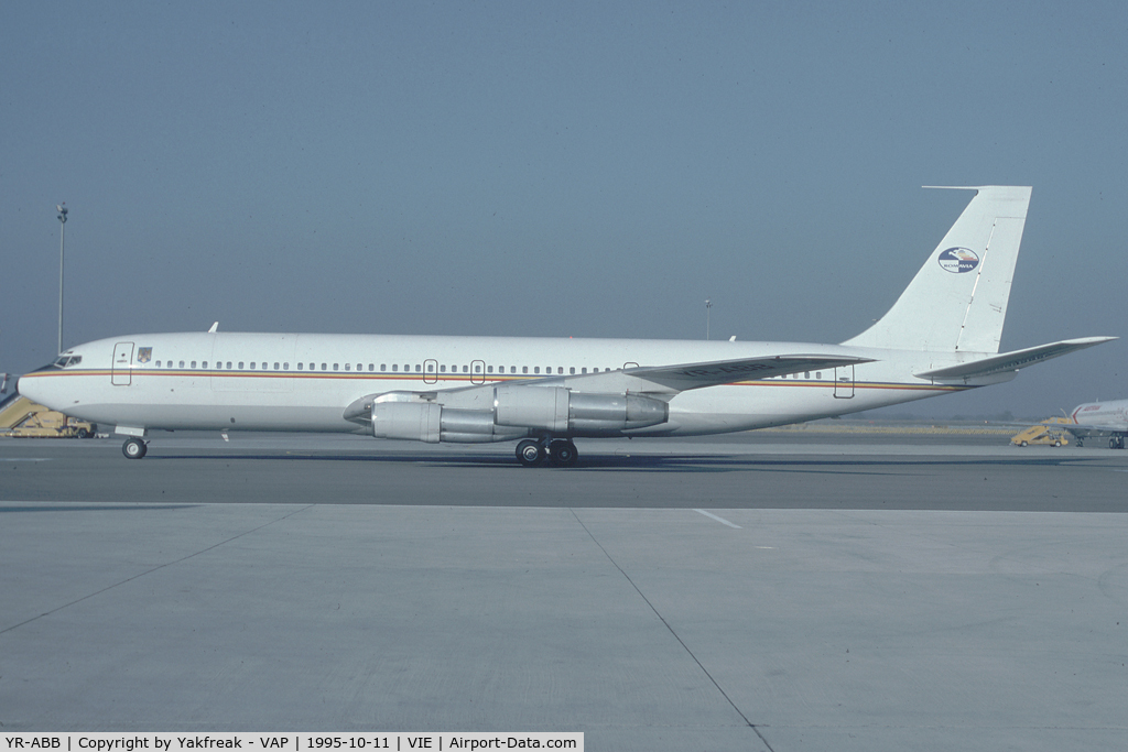 YR-ABB, 1974 Boeing 707-3K1C C/N 20804, Romavia Boeing 707