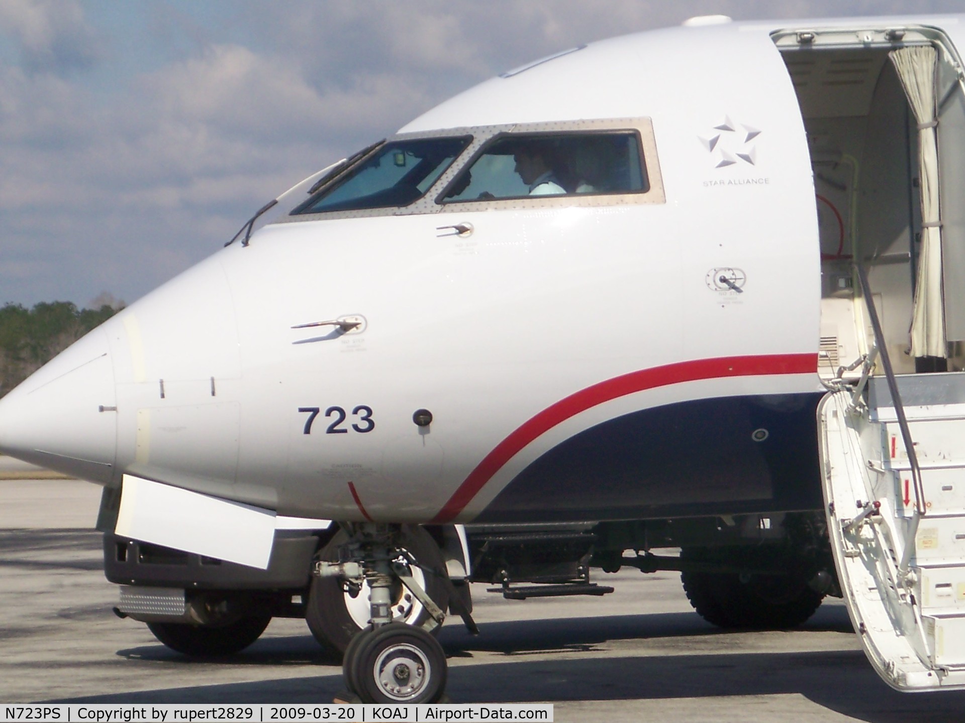 N723PS, 2004 Bombardier CRJ-701 (CL-600-2C10) Regional Jet C/N 10181, Jacksonville NC USair