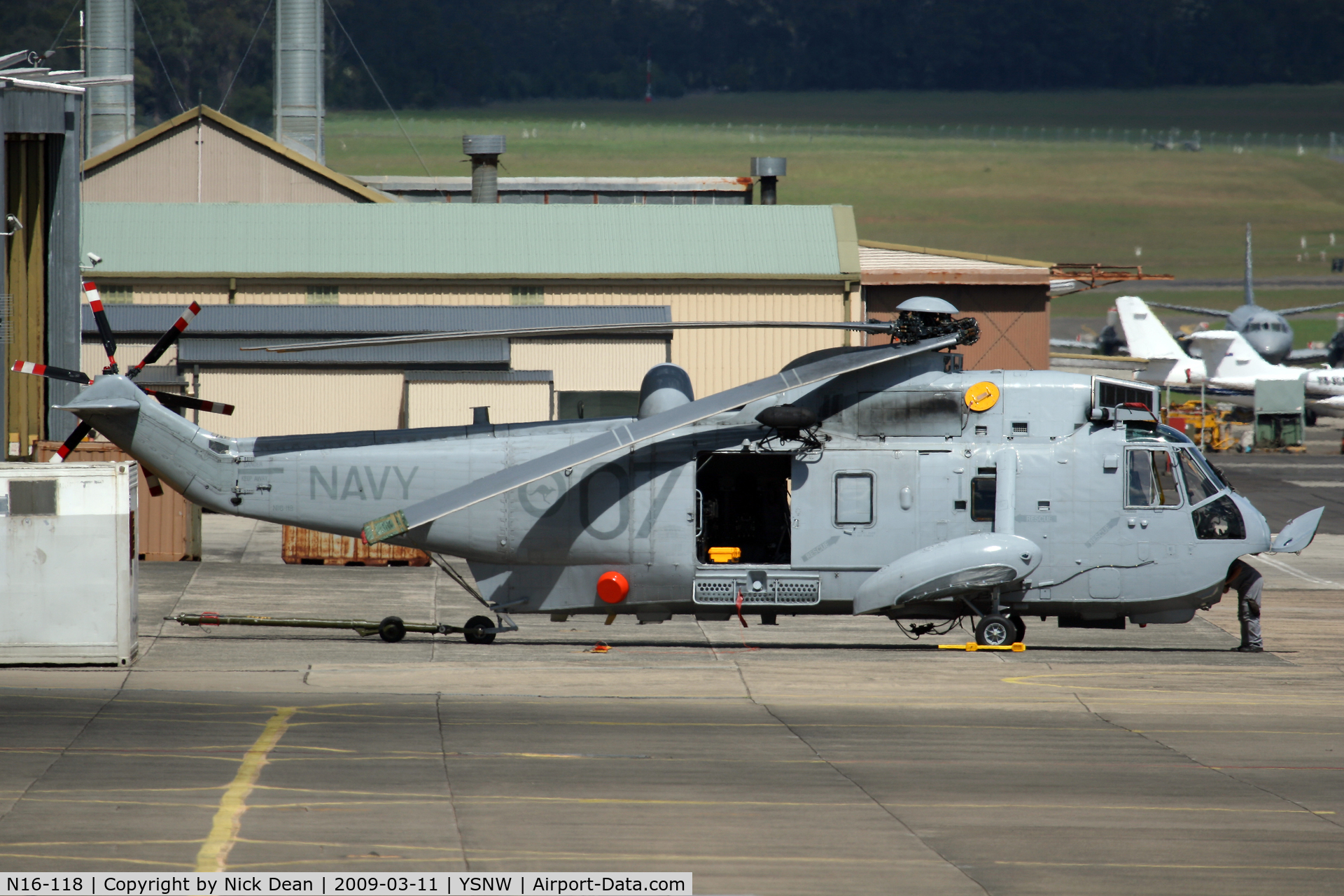 N16-118, 1975 Westland Sea King Mk.50A C/N WA793, YSNW