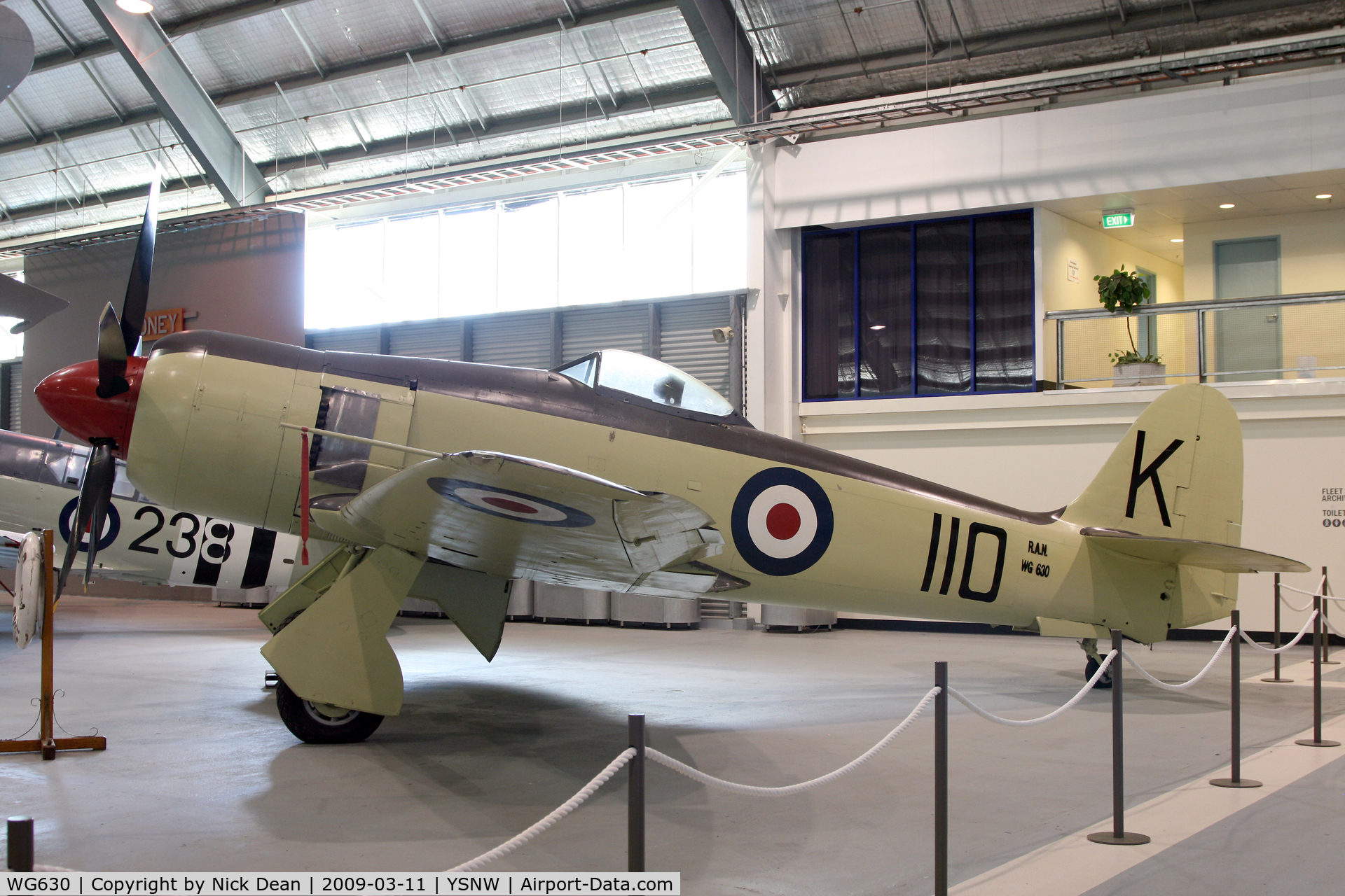 WG630, Hawker Sea Fury FB.11 C/N Not found WG630, YSNW (Fleet Air Arm Museum)