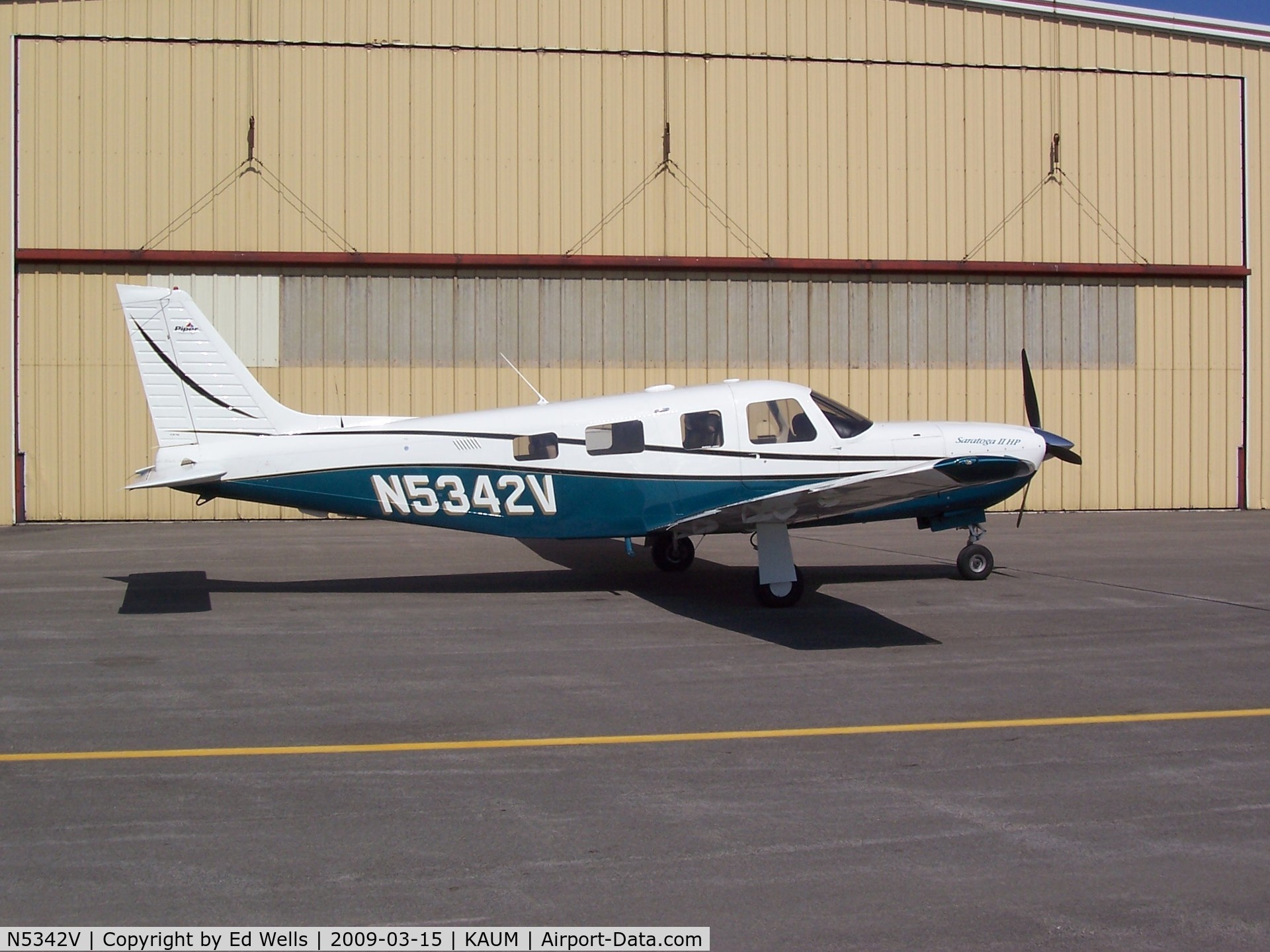 N5342V, 2002 Piper PA-32R-301 C/N 3246205, At AUM