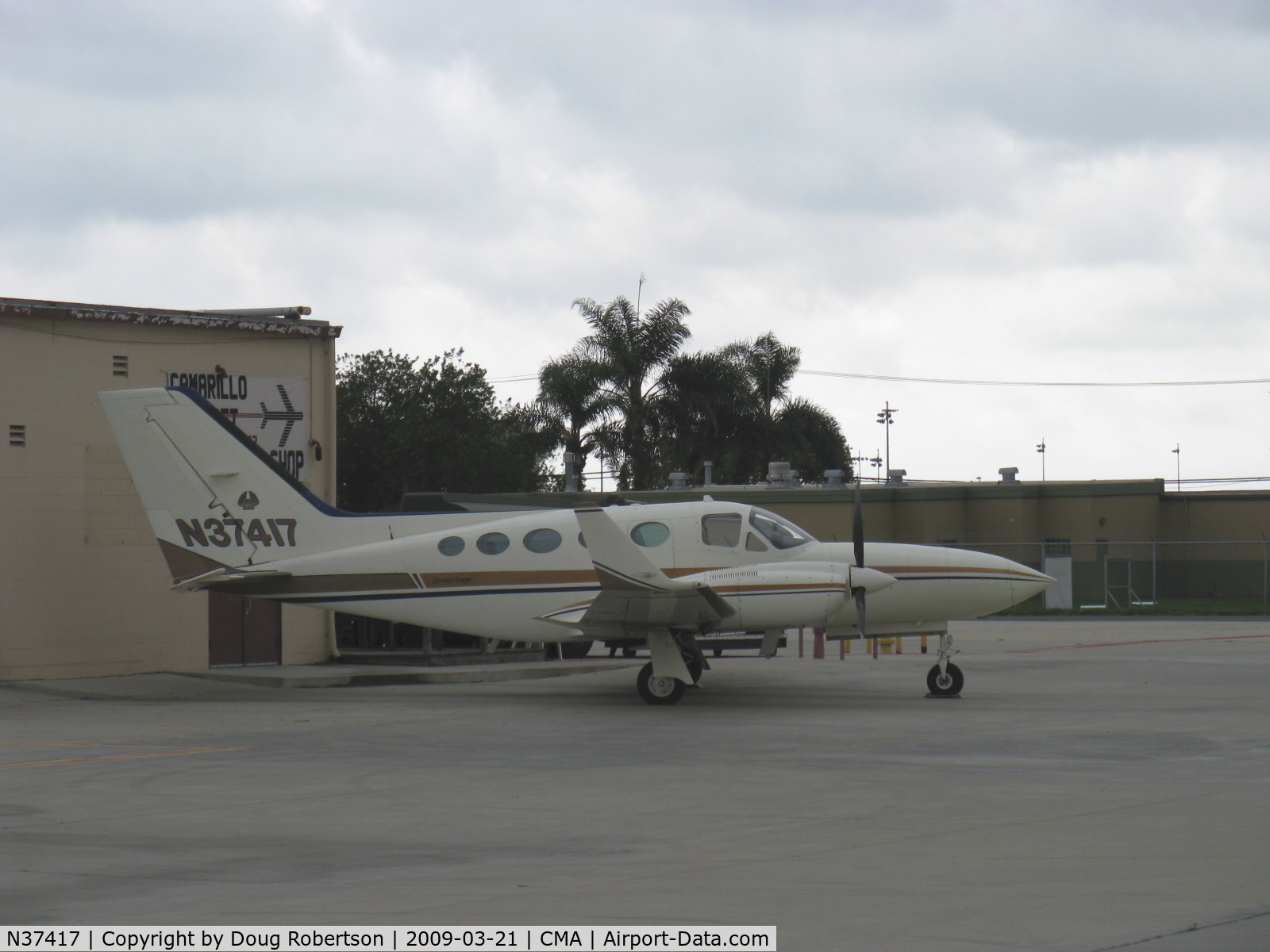 N37417, 1977 Cessna 421C Golden Eagle C/N 421C0344, 1977 Cessna 421C III GOLDEN EAGLE, two Continental GTSIO-520-F,-K 435 Hp each at 3,400 rpm, bonded wet wing