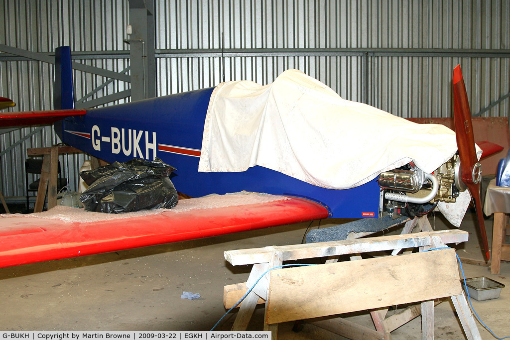 G-BUKH, 1994 Druine D.31 Turbulent C/N PFA 048-11419, Work in progress!