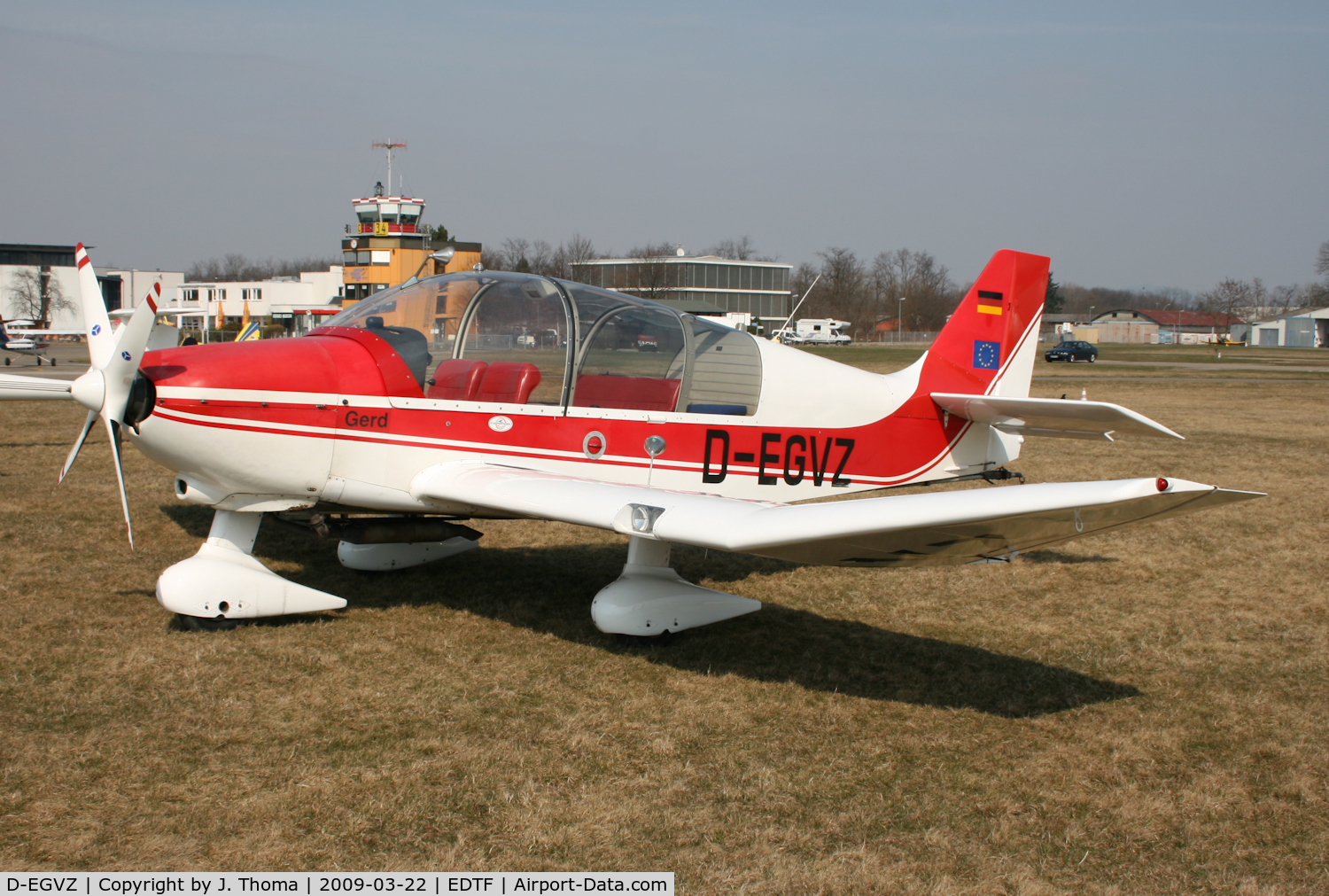 D-EGVZ, Robin DR-400-180R Remorqueur Regent C/N 1593, Robin DR400-180R