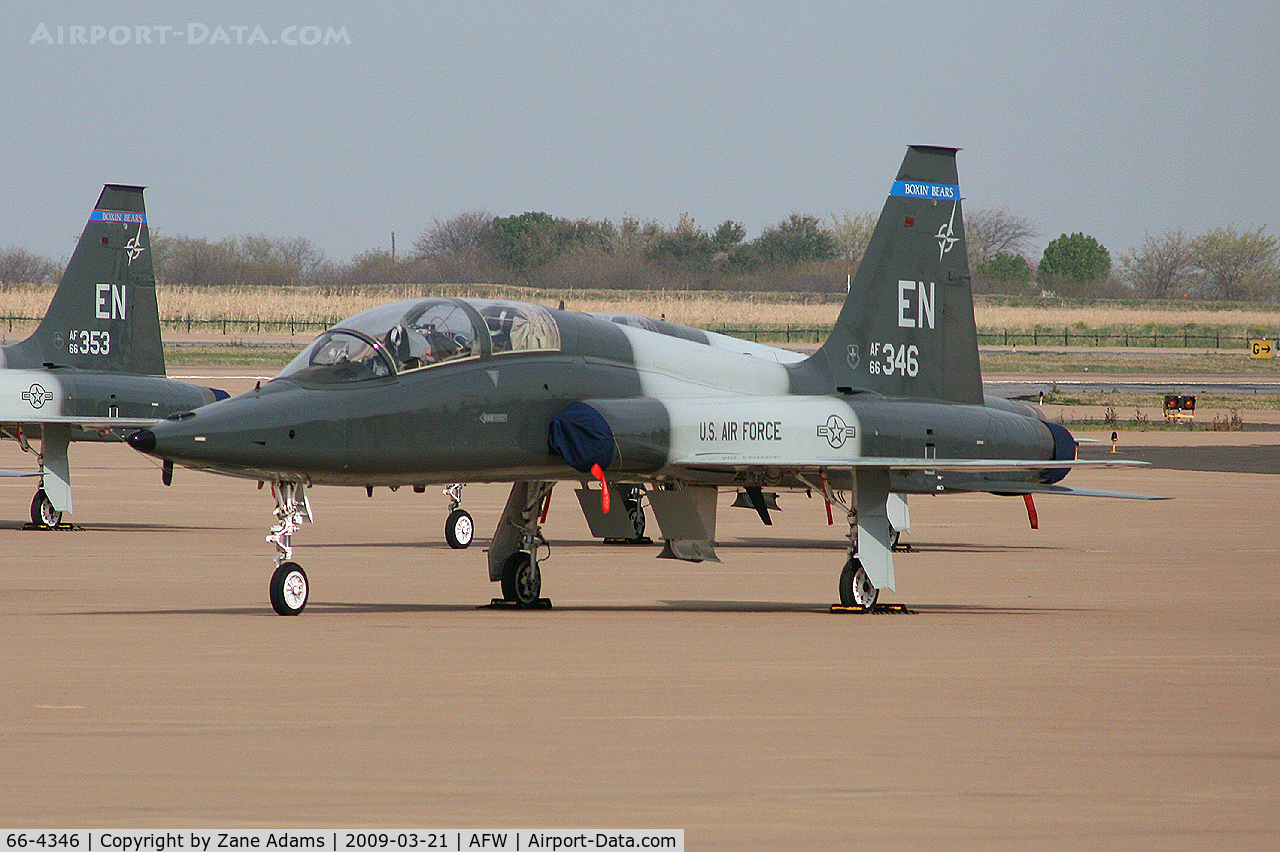 66-4346, 1966 Northrop T-38A-65-NO Talon C/N N.5923, USAF T-38 at Alliance, Fort Worth