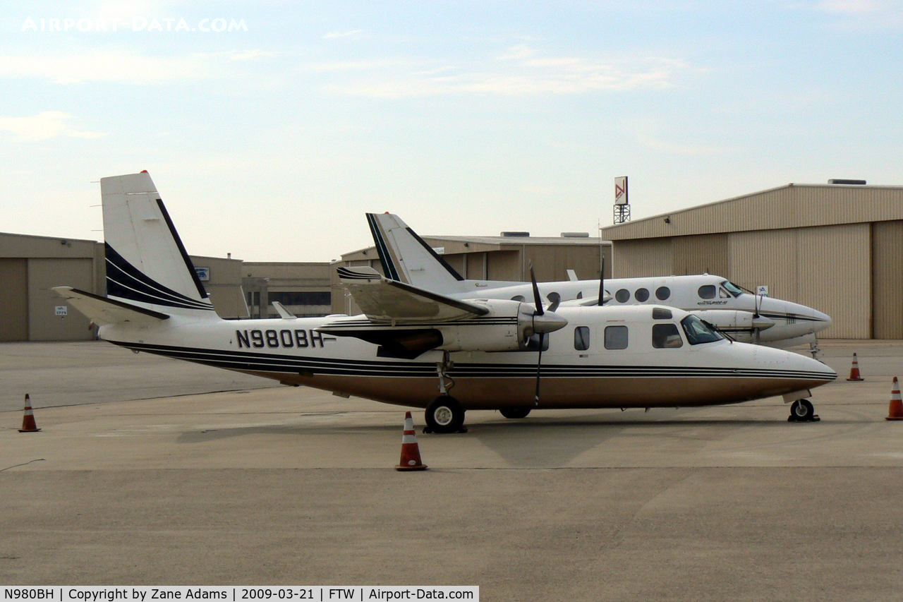 N980BH, 1980 Rockwell International Corp 695 C/N 95002, At Meacham Field