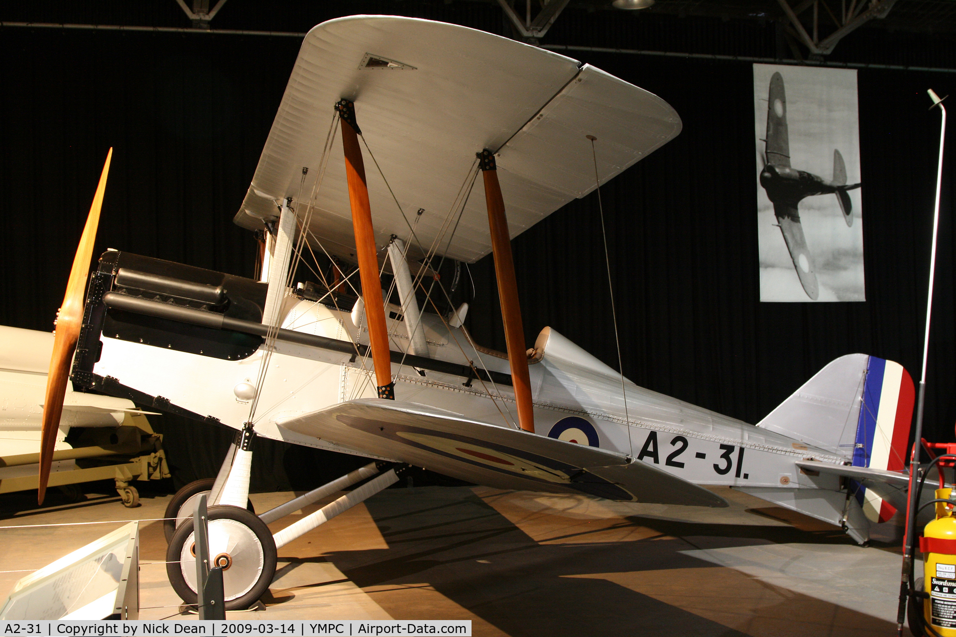 A2-31, Royal Aircraft Factory SE-5A Replica C/N Not found A2-31, YMPC (RAAF Museum)