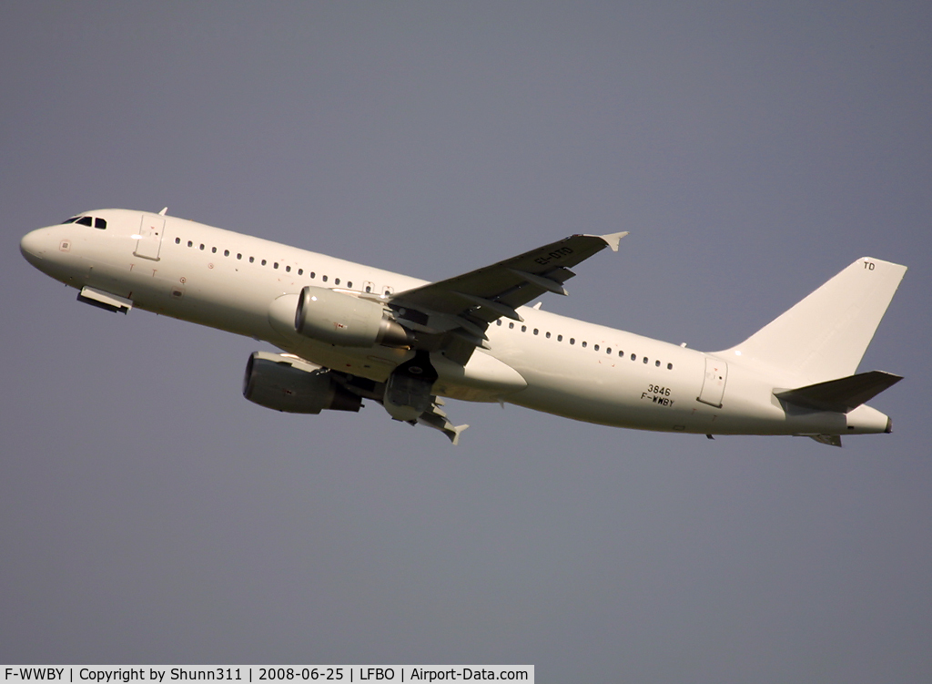 F-WWBY, 2009 Airbus A320-216 C/N 3846, C/n 3846 - To be EI-DTD for Air One