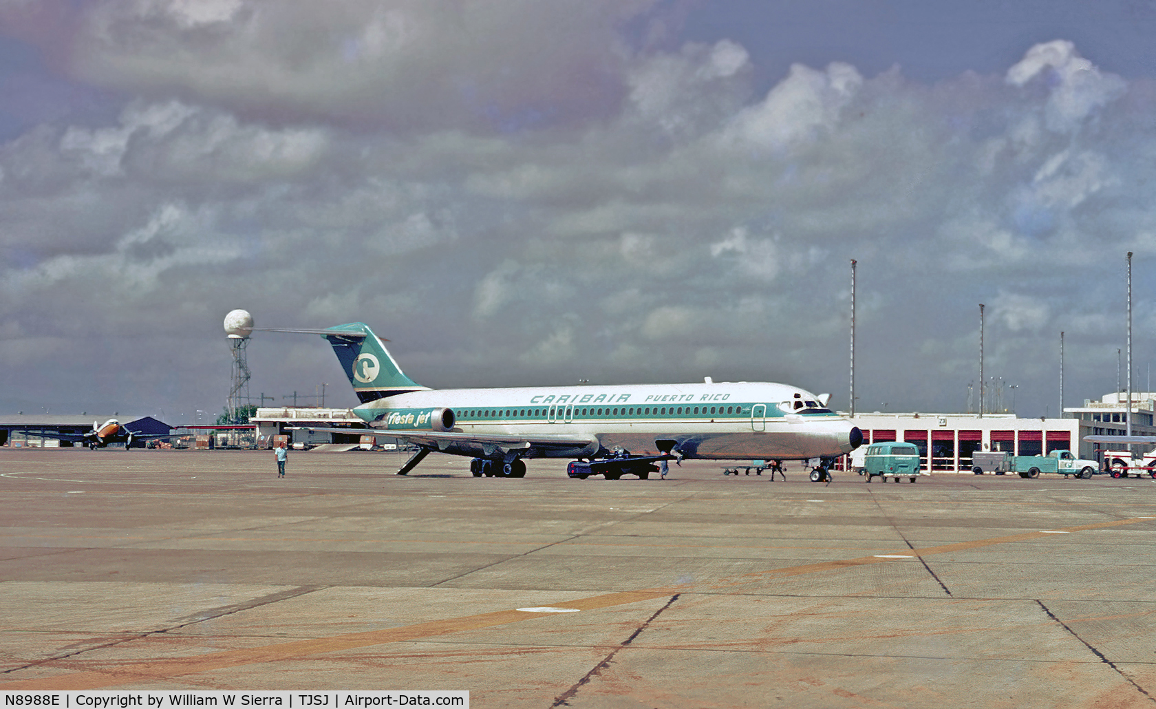 N8988E, 1967 Douglas DC-9-31 C/N 47098, Originally deliverd to Caribair purchased by Eastern Airline