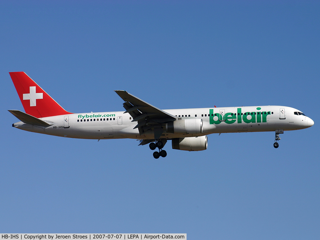 HB-IHS, 2000 Boeing 757-2G5 C/N 30394, .