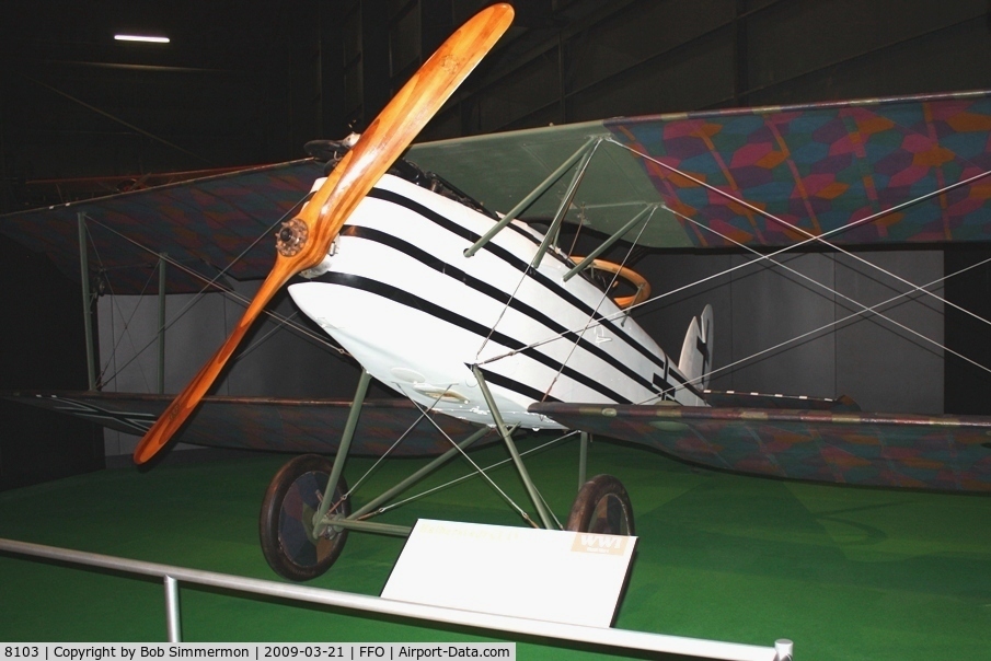 8103, 1918 Halberstadt CL.IV C/N 4205, Halberstadt CL IV at the USAF Museum in Dayton, Ohio.