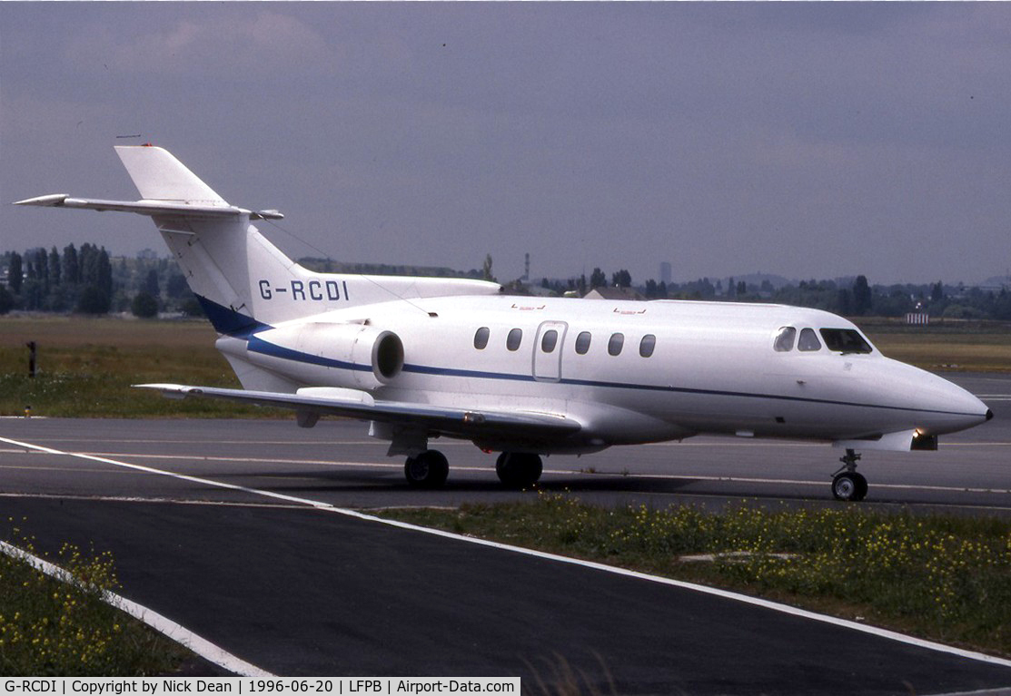 G-RCDI, 1981 British Aerospace HS.125 Series 700B C/N 257142, LFPB Paris Le Bourget
