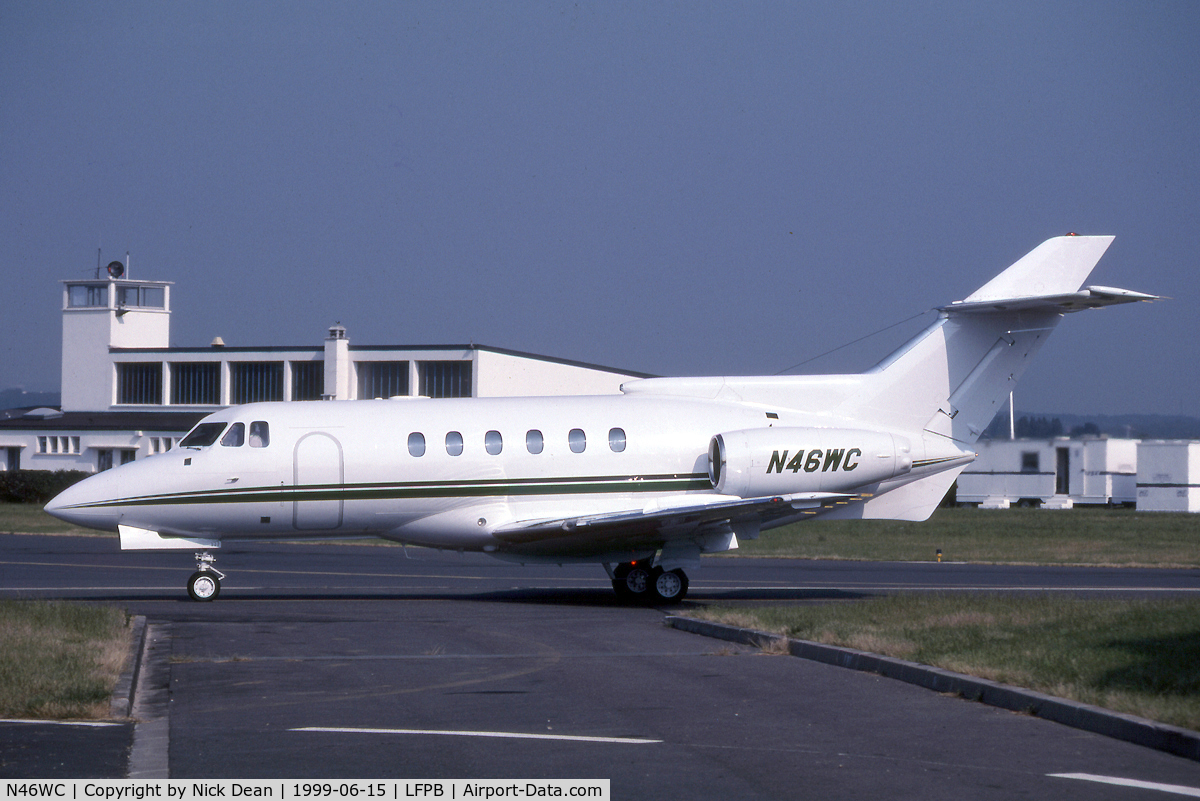 N46WC, 1983 British Aerospace HS.125-700A C/N 257195, LFPB (Paris Le Bourget)