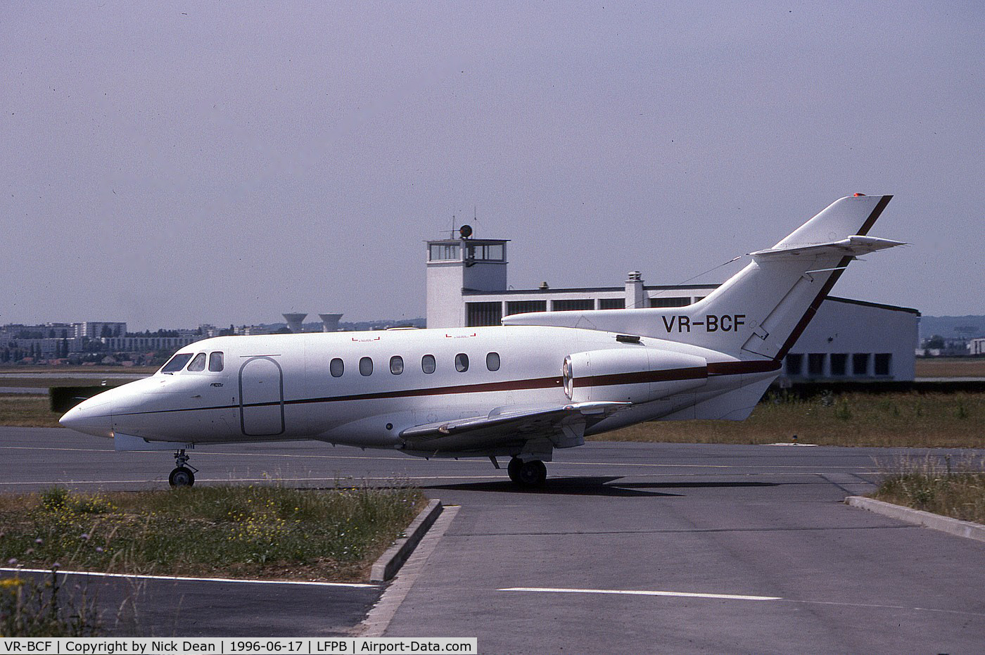 VR-BCF, 1984 Hawker Siddeley HS.125 Series 700A C/N 257214, LFPB (Paris Le Bourget)