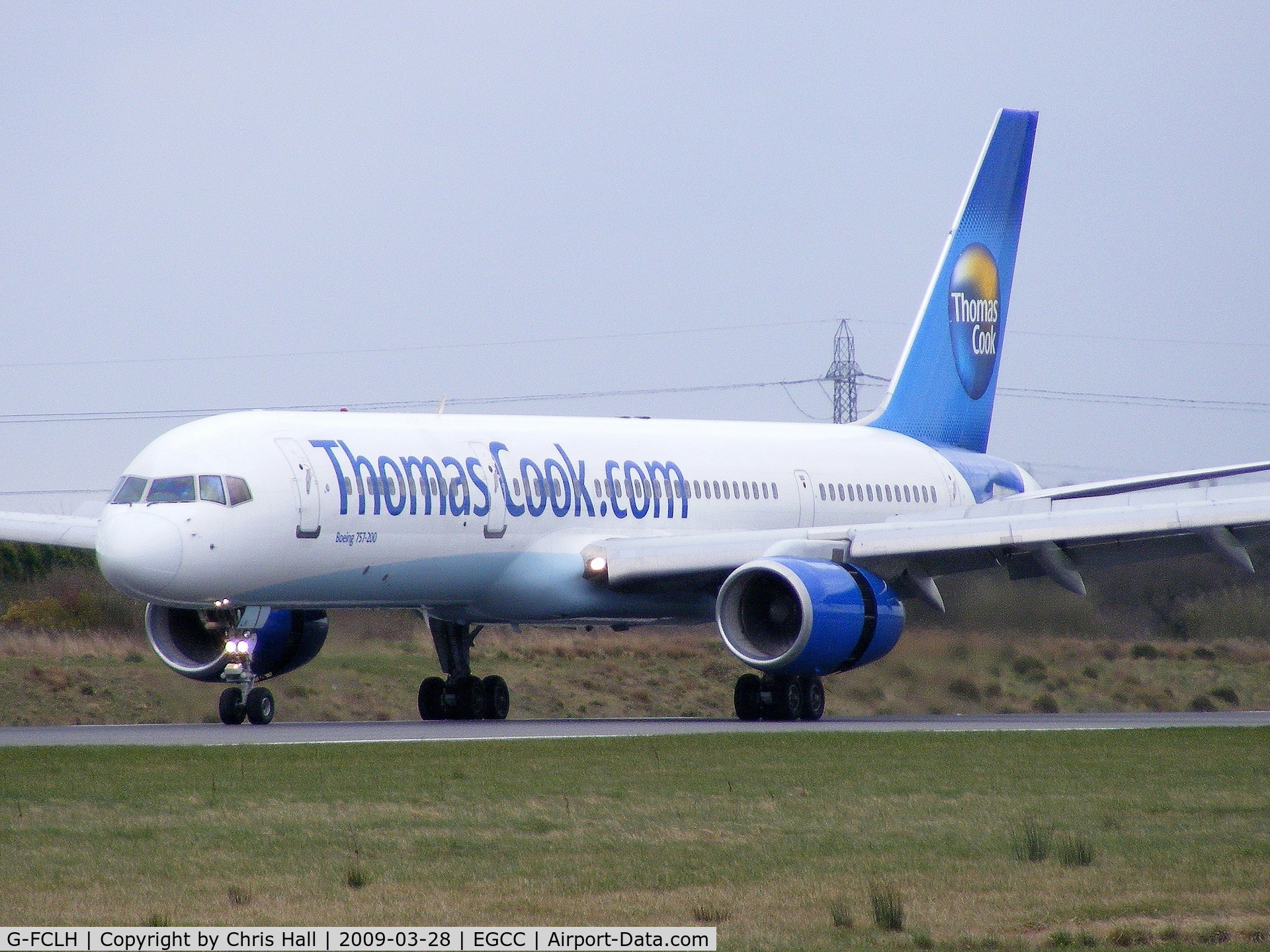 G-FCLH, 1995 Boeing 757-28A C/N 26274, Thomas Cook