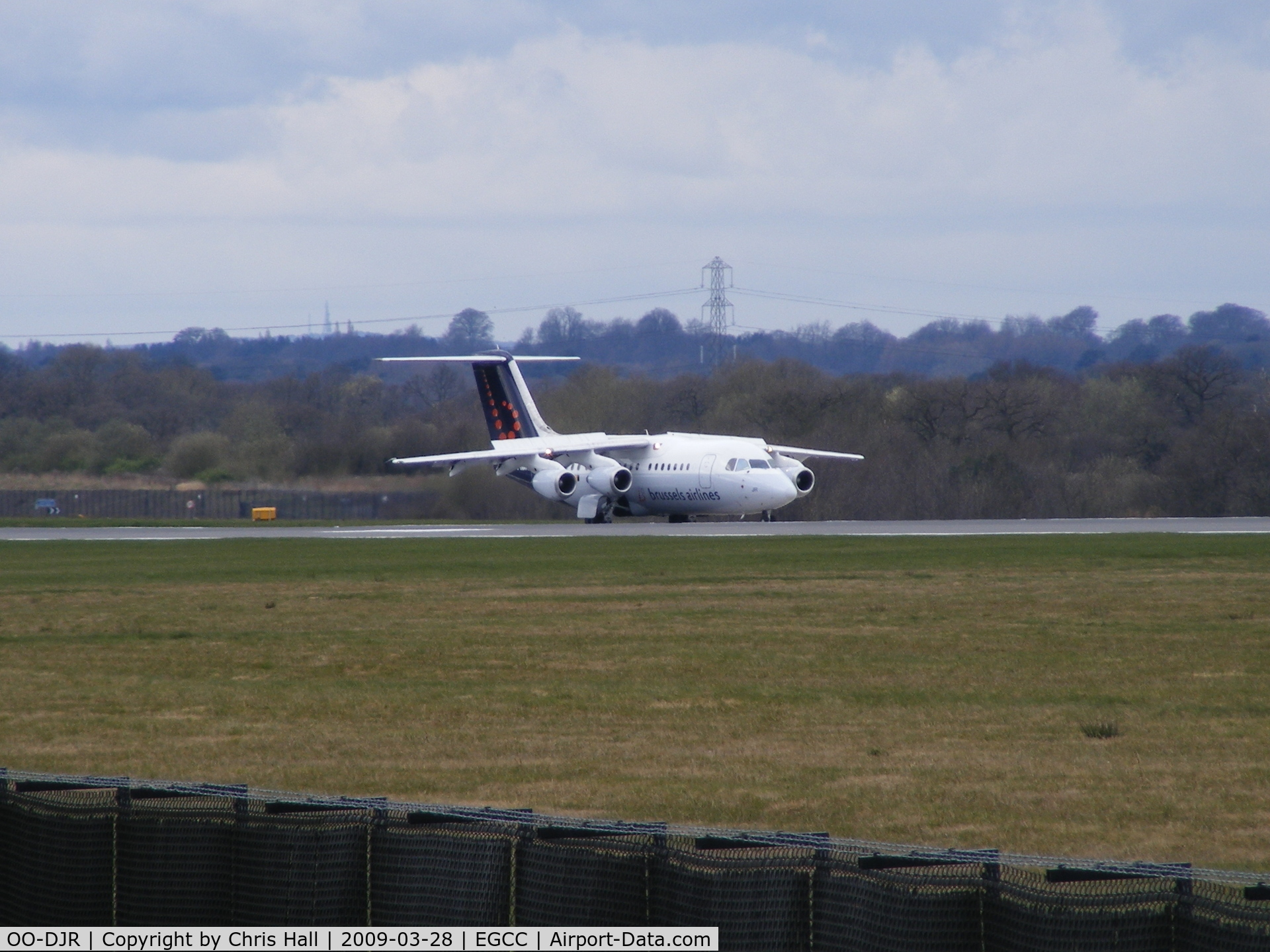 OO-DJR, 1996 British Aerospace Avro 146-RJ85 C/N E.2290, Brussels Airlines