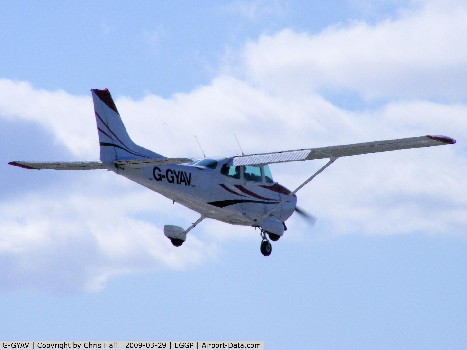 G-GYAV, 1979 Cessna 172N C/N 172-71362, SOUTHPORT AND MERSEYSIDE AERO CLUB, Previous ID: C-GYAV