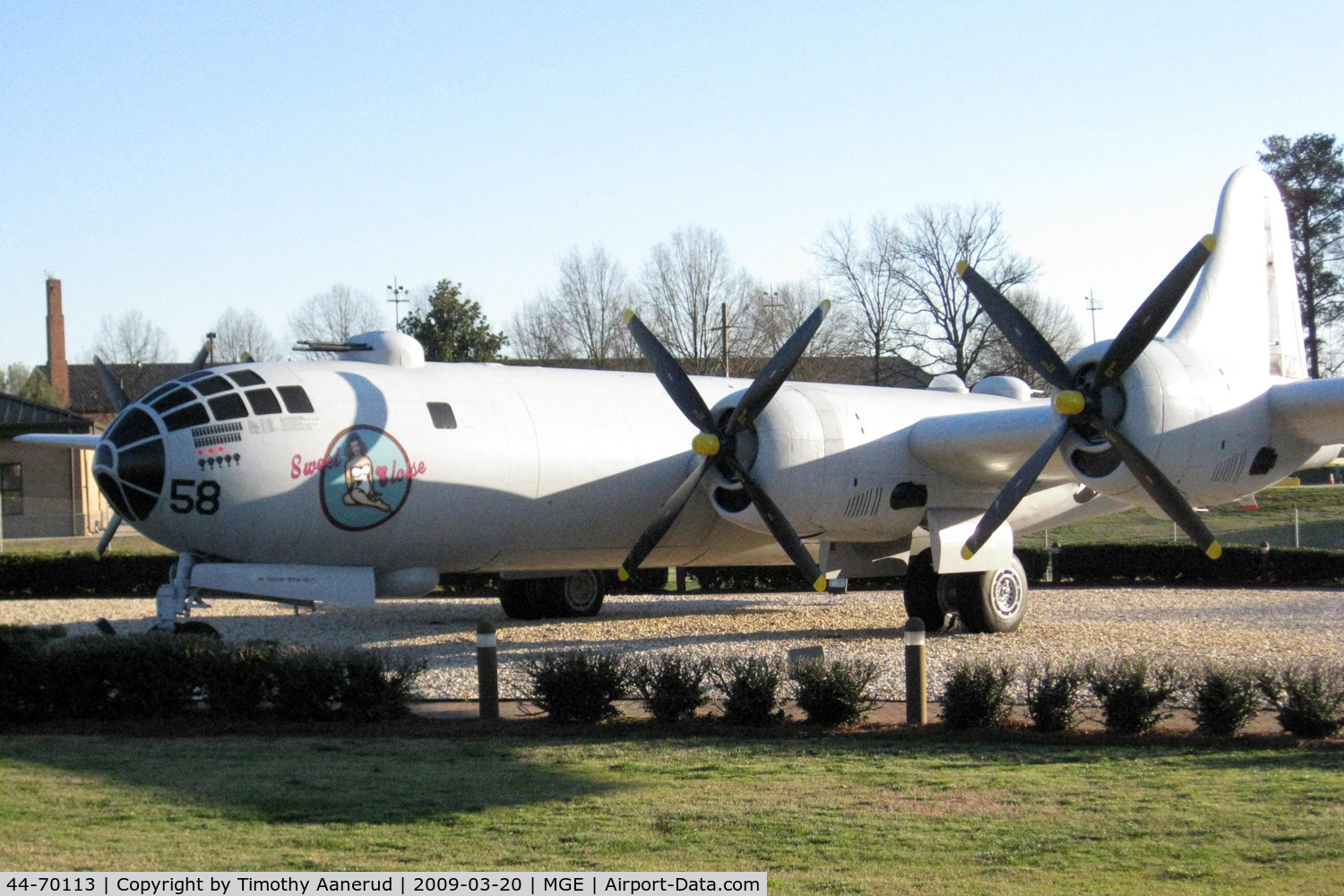 44-70113, 1944 Boeing B-29-80-BW Superfortress C/N 10945, B-29 Sweet Eloise, 44-70113